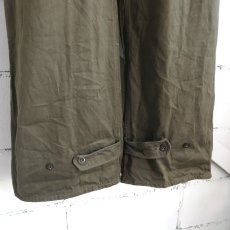 画像7: 1950's "French Military" Cotton Twill All in One -DEAD STOCK-　OLIVE　size L-XL(54) (7)