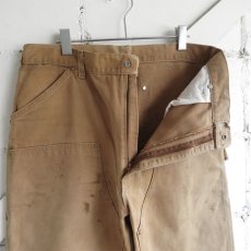 画像3: 1970's "Carhartt" Duck Canvas Double Knee Painter Pants　FADE BRWON　size W34INCH (3)