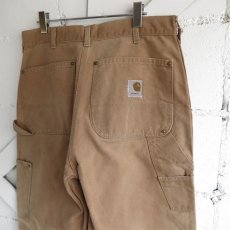 画像4: 1970's "Carhartt" Duck Canvas Double Knee Painter Pants　FADE BRWON　size W34INCH (4)