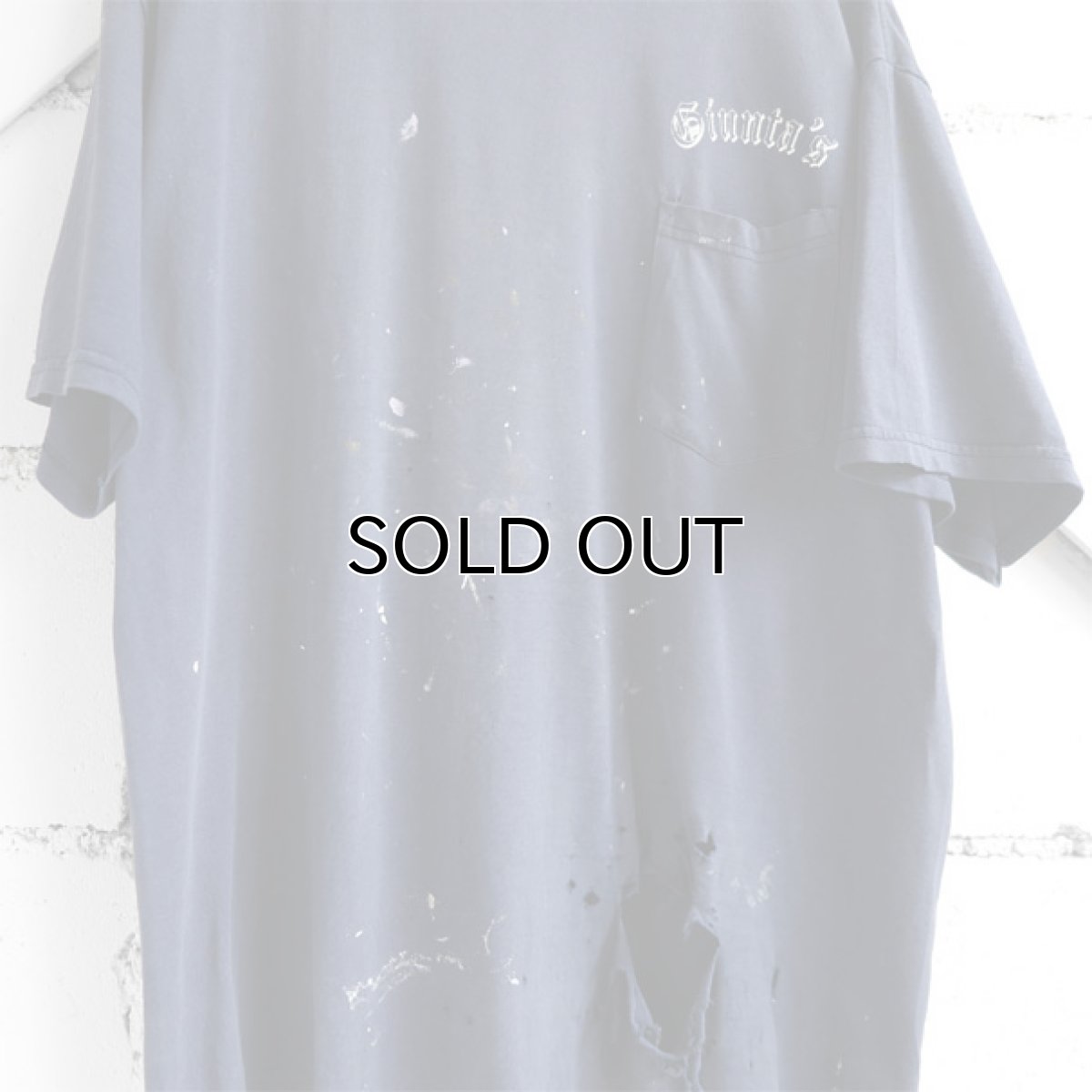 画像2: "Giunta's Fine Woodworking" Print T-Shirt NAVY size XL (2)