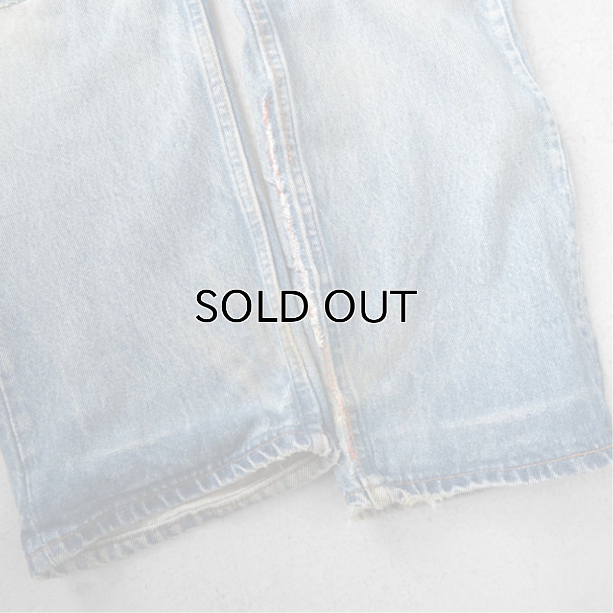 画像6: 1990' Levi's 501 Blue Denim 5-Pocket Pants -Patch Work Repair-　waist 34 inch (6)