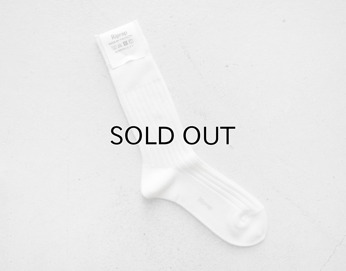 画像5: Riprap "NZ MERINO THREE QUARTER SOCKS" made by HALISON　size MEN'S FREE (5)