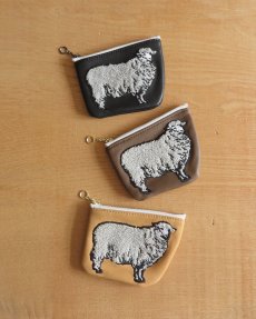 画像1: Riprap "COIN PURSE" -SHEEP-　3 COLORS　size FREE(ONE SIZE) (1)