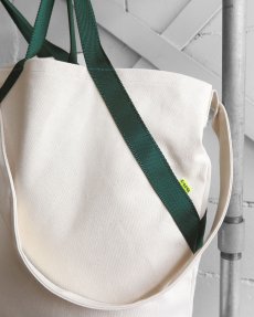 画像3: Riprap "A TOTE" -STUDIO MADE-　color NATURAL/FOREST GREEN　3 SIZES (3)