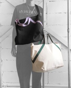 画像8: Riprap "A TOTE" -STUDIO MADE-　color NATURAL/HYDRANGEA　3 SIZES (8)