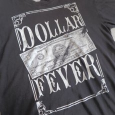 画像4: ~1990's "DOLLAR FEVER" Print T-Shirt　BLACK　size XL (4)