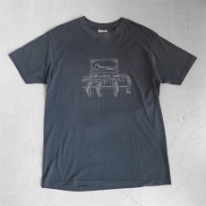 画像1: 1980's "Slug's Bar" Surreal Print T-Shirt　BLACK　size M-L (1)