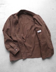 画像5: Riprap "TROPICAL CAR COAT" -HIGH-TWISTED TWILL-　color BROWN (5)