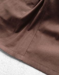 画像7: Riprap "TROPICAL CAR COAT" -HIGH-TWISTED TWILL-　color BROWN (7)