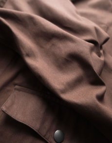 画像8: Riprap "TROPICAL CAR COAT" -HIGH-TWISTED TWILL-　color BROWN (8)