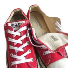 画像5: 1990's CONVERSE "ALL STAR" Canvas Sneaker -made in U.S.A.-　RED　size US 4 (5)