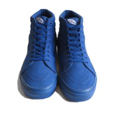 画像2: NEW VANS "SK8-HI" Canvas Skate Shoes　BLUE　size US 9, 10 (2)