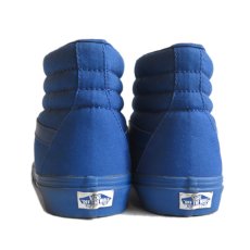画像4: NEW VANS "SK8-HI" Canvas Skate Shoes　BLUE　size US 9, 10 (4)