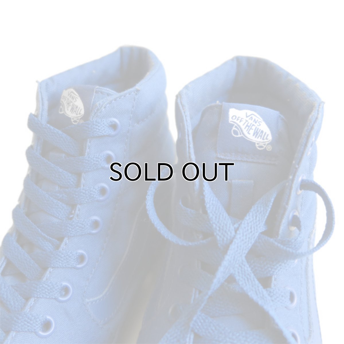 画像7: NEW VANS "SK8-HI" Canvas Skate Shoes BLUE size US 9, 10 (7)