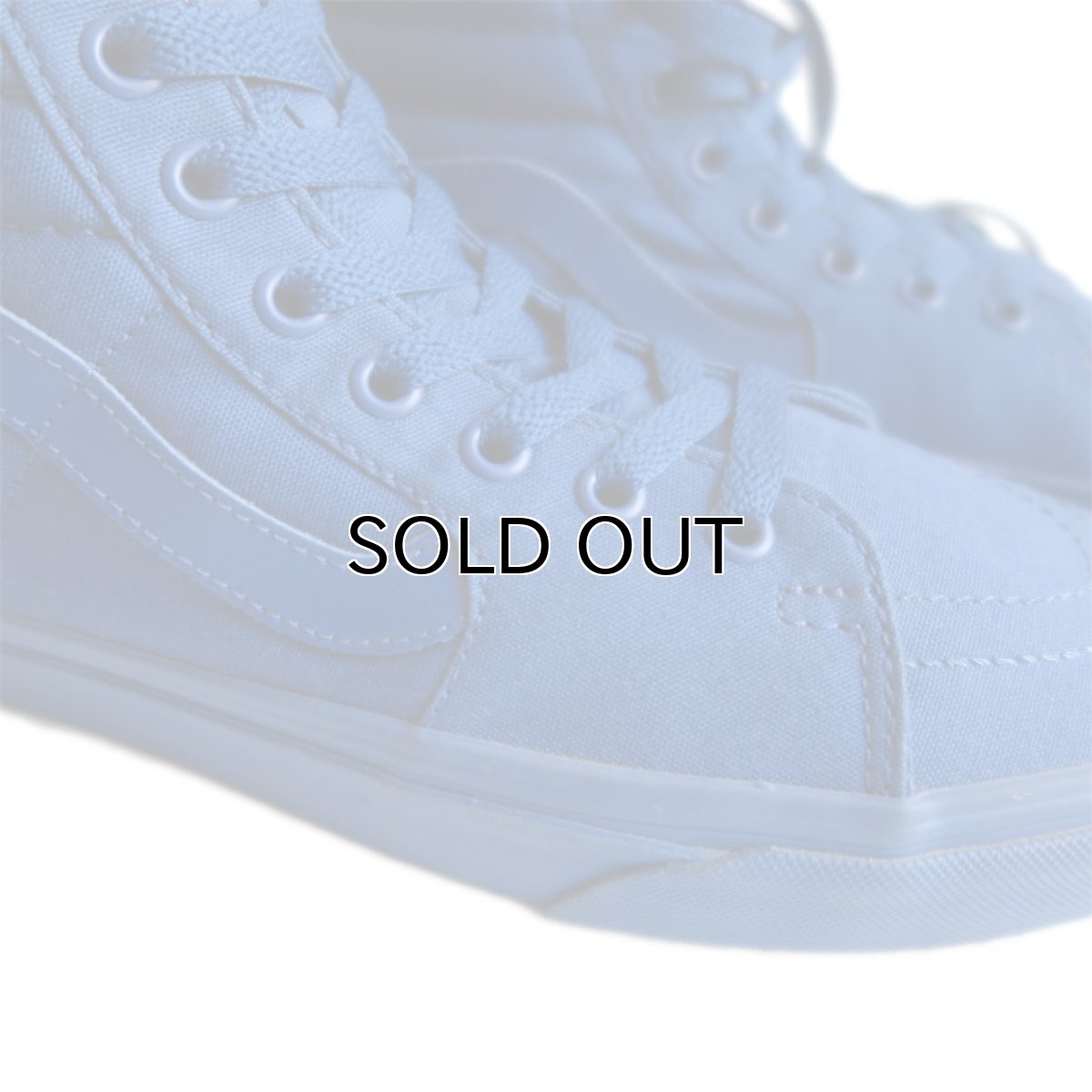 画像6: NEW VANS "SK8-HI" Canvas Skate Shoes BLUE size US 9, 10 (6)