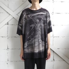 画像2: ~1990's "Grim Reaper" All Over Print T-Shirt　 BLACK　size XXL (2)