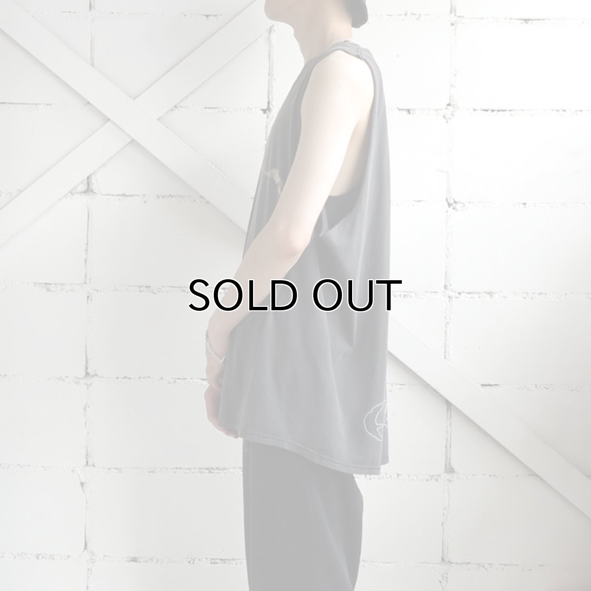 画像10: 2000's "Ozzy Osbourne" Cut off Print T-Shirt　BLACK　size L-XL (10)