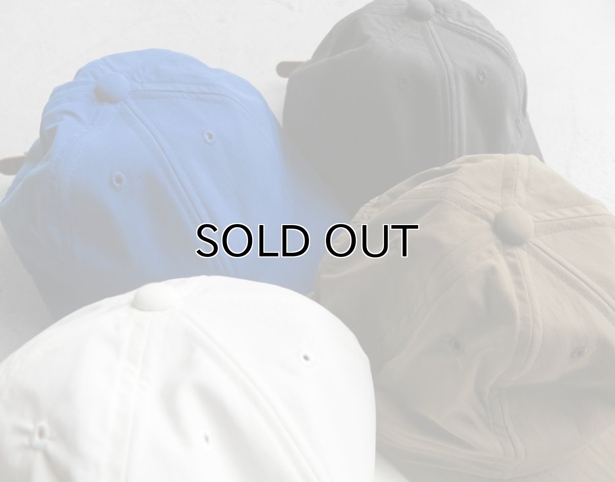 画像3: Riprap "SEMI LONG BRIM CAP" -PEACH BRUSHED NYLON-　size FREE (3)