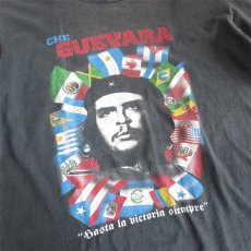 画像6: EVOLUTION "CHE GUEVARA" Print T-Shirt　BLACK　size M-L (6)