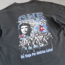 画像7: EVOLUTION "CHE GUEVARA" Print T-Shirt　BLACK　size M-L (7)