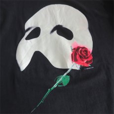 画像3: 1980's "The Phantom of the Opera" Print T-Shirt　BLACK　size XL (3)