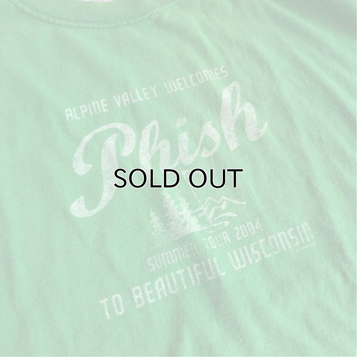 画像3: 2000's "PHISH" Tour Print T-Shirt　GREEN　size L (3)
