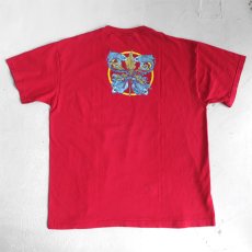 画像4: 2000's "PHISH" Tour Print T-Shirt　RED　size L (4)