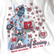 画像4: 1990's STARTER "MARK MCGWIRE" Print T-Shirt　WHITE　size XXL-XXXL (4)