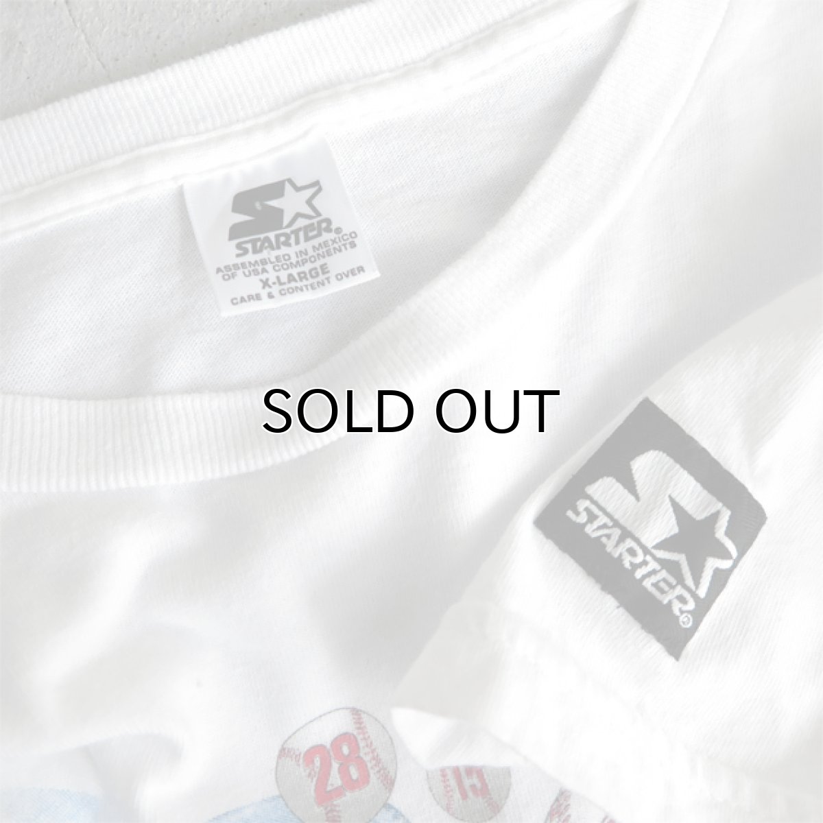 画像3: 1990's STARTER "MARK MCGWIRE" Print T-Shirt　WHITE　size XXL-XXXL (3)