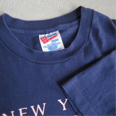 画像3: 1990's "NEW YORK YANKEES" Print T-Shirt　NAVY　size M-L (3)