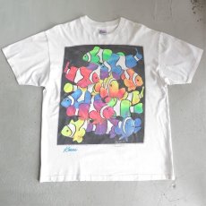 画像1: 1990's "Kauai" Print T-Shirt　WHITE　size XL-XXL (1)