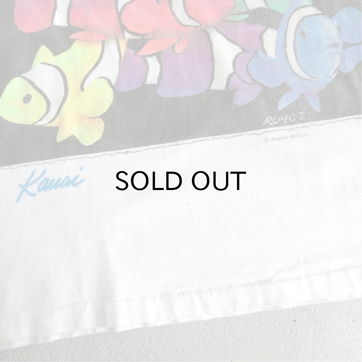 画像5: 1990's "Kauai" Print T-Shirt　WHITE　size XL-XXL (5)