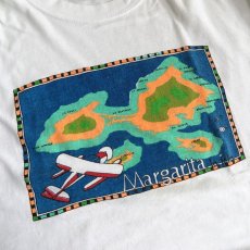 画像4: ITALIA "Margarita" Print T-Shirt　WHITE　size M-L (4)