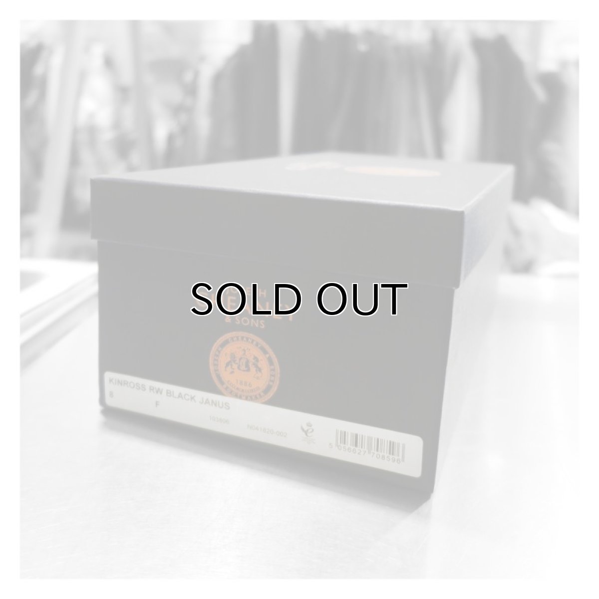 画像9: Riprap "KINROSS RR" -made by CHEANEY- color BLACK  size UK8 (9)