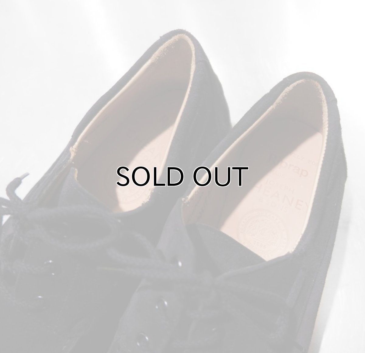 画像7: Riprap "KINROSS RR" -made by CHEANEY- color BLACK  size UK8 (7)