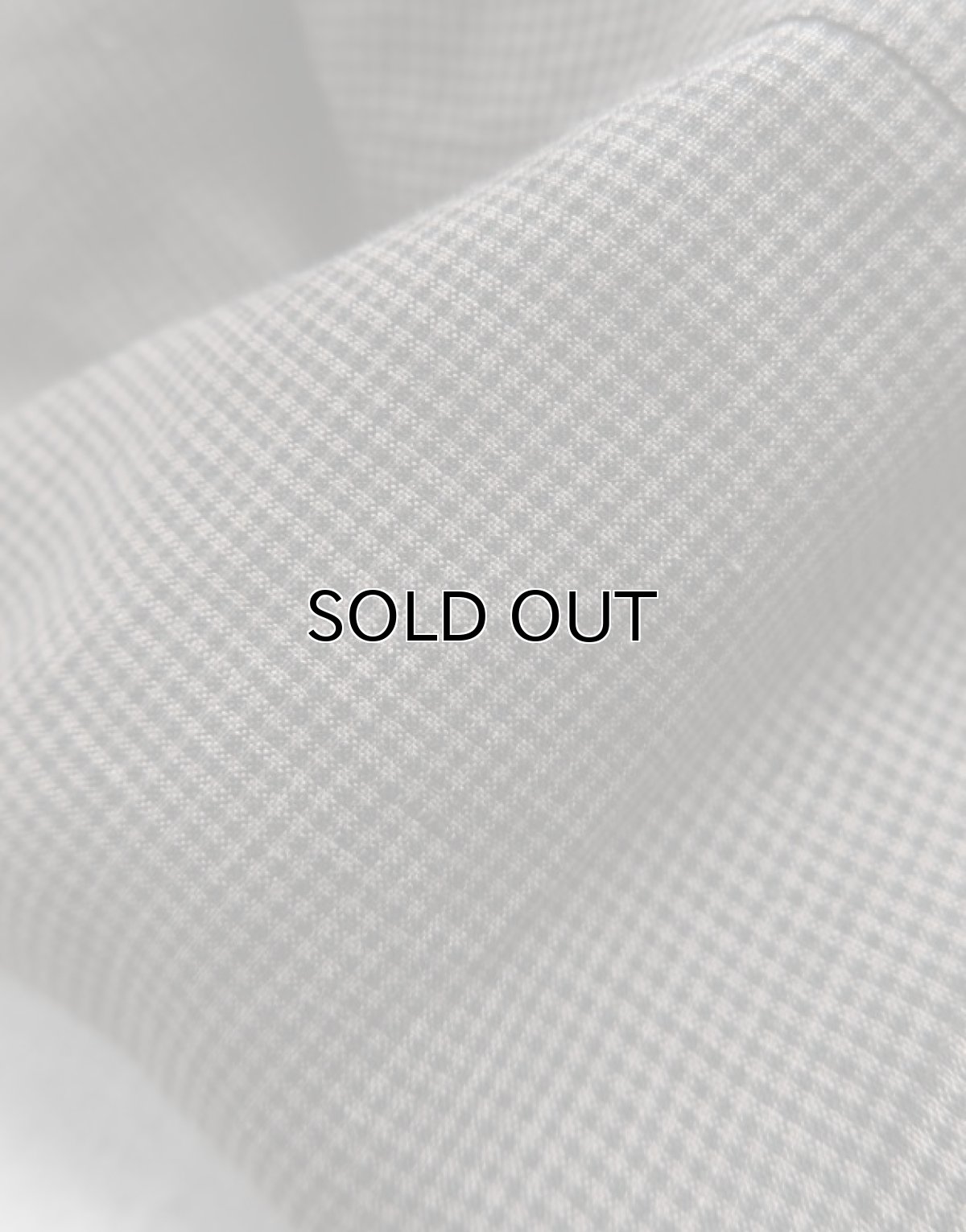 画像3: Riprap "OPEN COLLAR S/S SHIRT" -LINEN GINGHAM CHECK-　color GREY/BLACK (3)