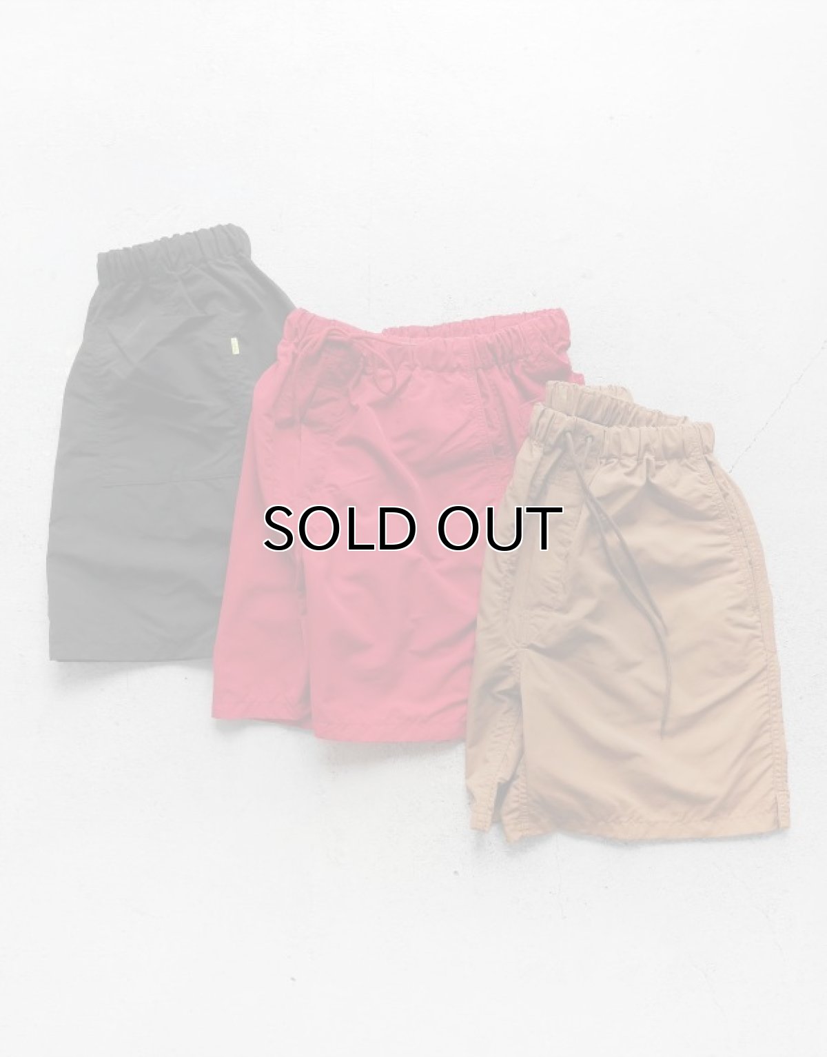画像1: Riprap "OUTSIDE TRUNKS 2" -NYLON TUSSAH-　size L-XL (1)