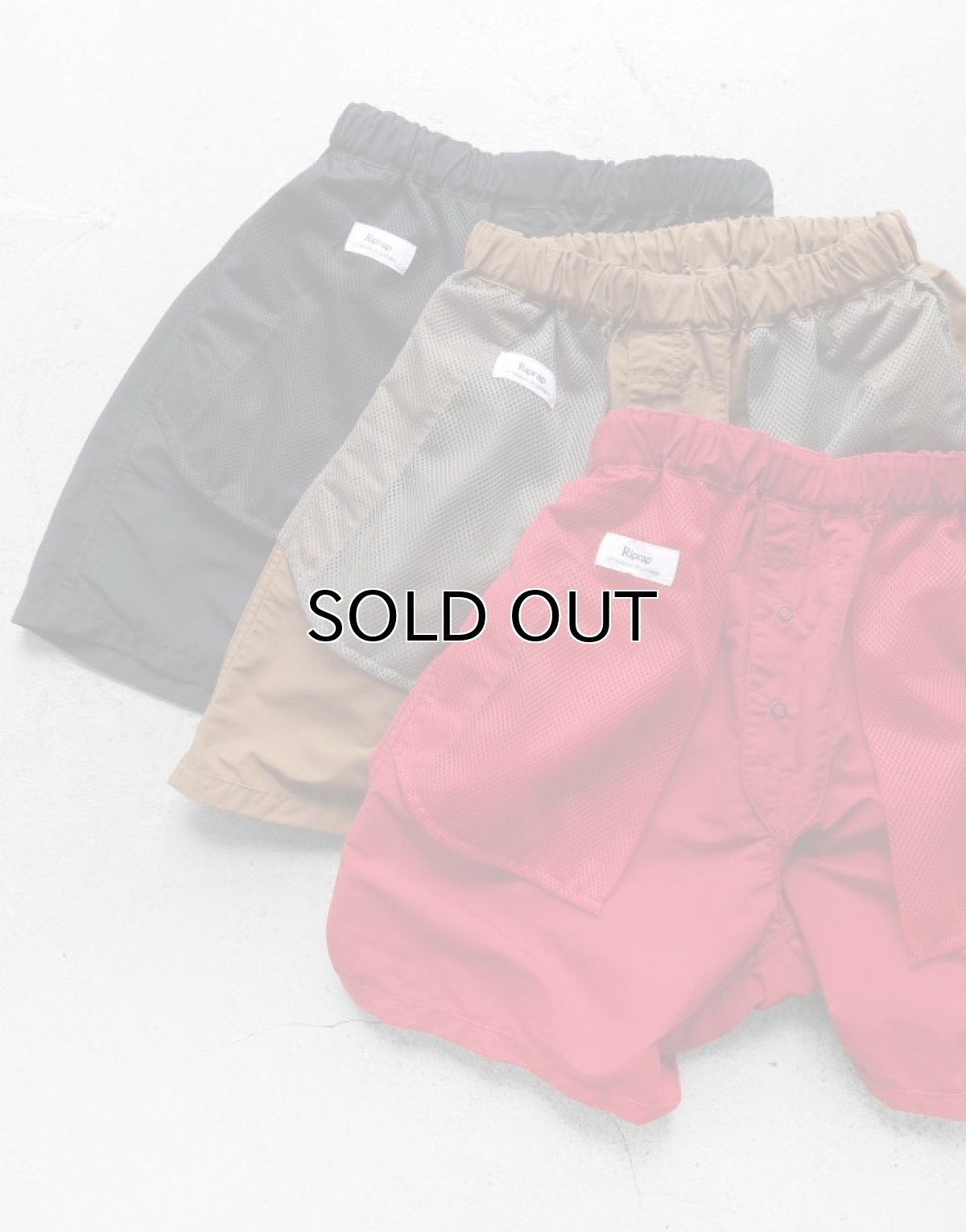 画像9: Riprap "OUTSIDE TRUNKS 2" -NYLON TUSSAH-　size L-XL (9)