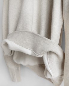 画像4: Riprap "Y NECK SWEAT SHIRT" -COTTON FLEECE LINED-　color OATMEAL (4)
