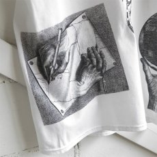 画像6: NEW "M.C. ESCHER" Multi Print T-Shirts　color : WHITE, BLACK　size M, L, XL (6)