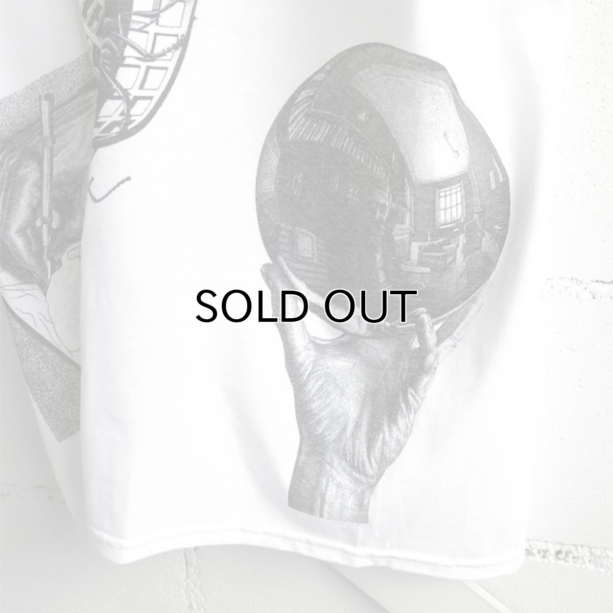 画像5: NEW "M.C. ESCHER" Multi Print T-Shirts　color : WHITE, BLACK　size M, L, XL (5)