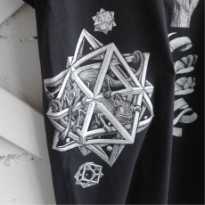 画像9: NEW "M.C. ESCHER" Multi Print T-Shirts　color : WHITE, BLACK　size M, L, XL (9)