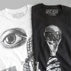 画像1: NEW "M.C. ESCHER" Multi Print T-Shirts　color : WHITE, BLACK　size M, L, XL (1)