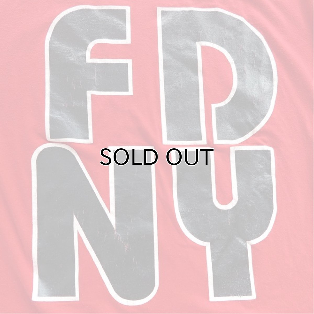 画像3: 1990's "FDNY" Print T-Shirt RED size L (3)