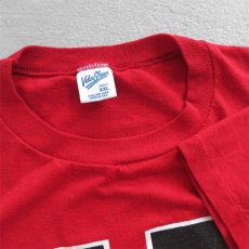 画像2: 1990's "FDNY" Print T-Shirt　RED　size L (2)