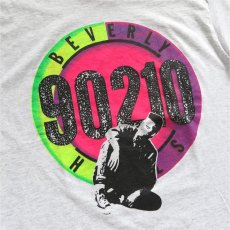 画像2: 1990's "BEVERLY HILLS 90210" Print T-Shirt　ASH GREY　size M-L (2)