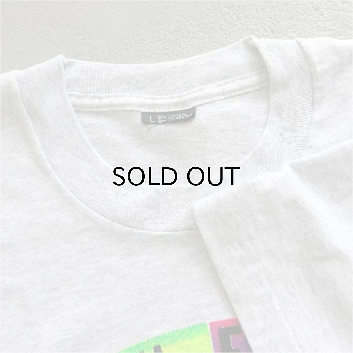 画像3: 1990's "BEVERLY HILLS 90210" Print T-Shirt　ASH GREY　size M-L (3)