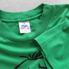 画像3: 1990's "YEAH-RIGHT" Print T-Shirt　GREEN　size M-L (3)