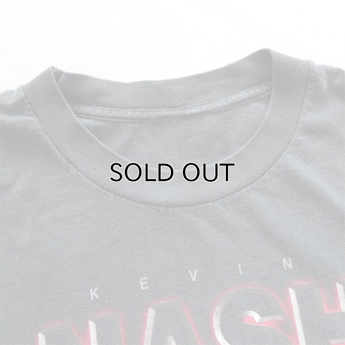 画像2: 1990's~ NWO "KEVIN NASH" Print T-Shirt　BLACK　size L (2)