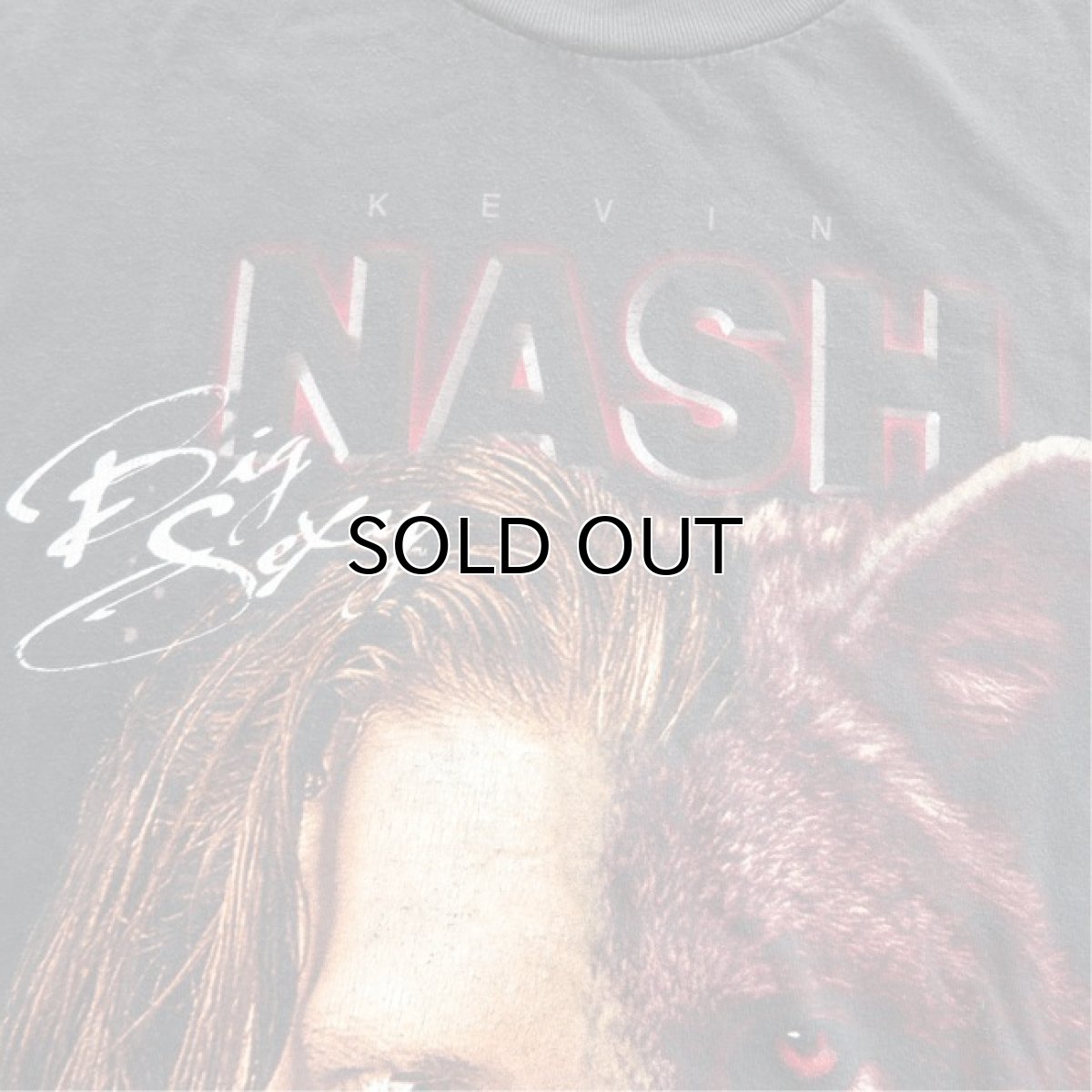 画像4: 1990's~ NWO "KEVIN NASH" Print T-Shirt　BLACK　size L (4)